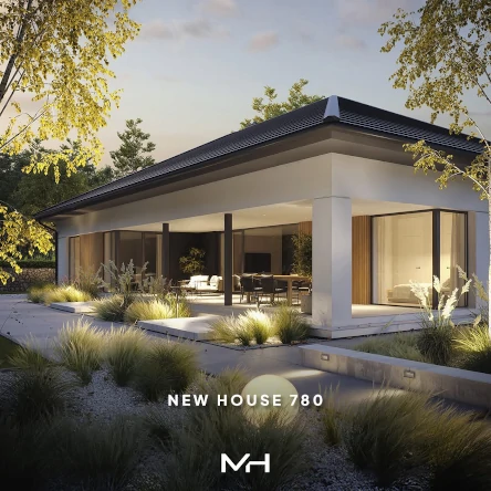 Profesjonalne nowoczesne projekty domów parterowych!