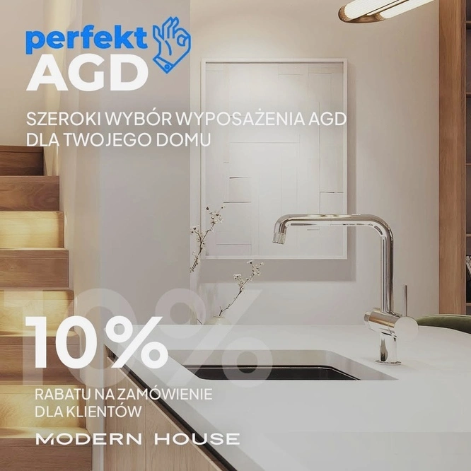 Projekty domów nowoczesnych z rabatem na AGD!