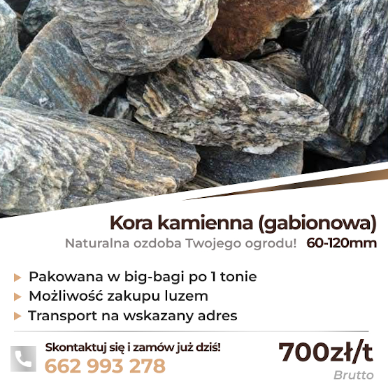 Atrakcyjna kora kamienna Lublin. Sprawdź!