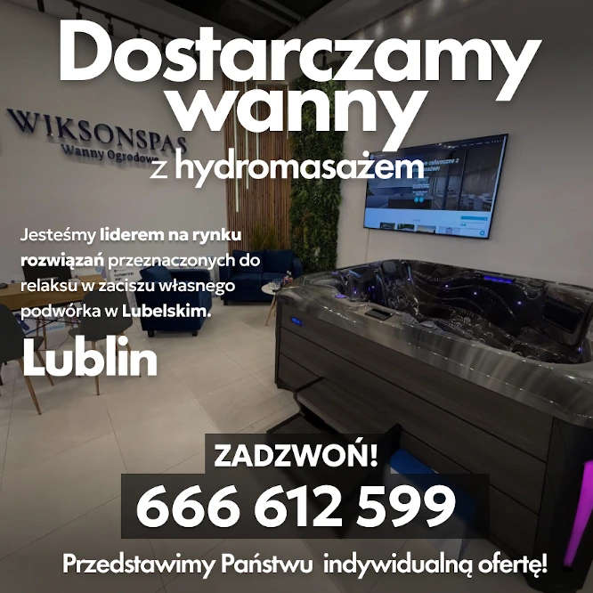 Super wanny ogrodowe, jacuzzi w Lublin w atrakcyjnej cenie. Sprawdź sam!