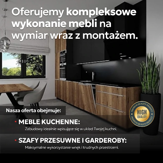 Prezentujemy Meble kuchenne w Hrubieszów na wymiar. Zapraszamy!